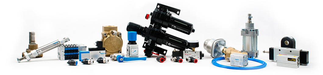 Wir beliefern Sie mit den Produkten aus dem Bereich – Pneumatik und Hydraulik